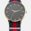Pier One Unisexo UNISEX - Reloj - Gold/blue/red -PIER ONE Ventas 77e20ac55a47481ba5bea2ae061cbcfc