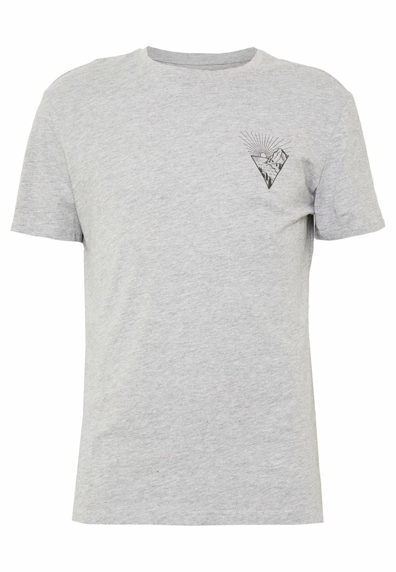 Pier One Hombre Camiseta Estampada - Mottled Grey 6 Pier One Hombre Camiseta Estampada - Mottled Grey - Imagen 4