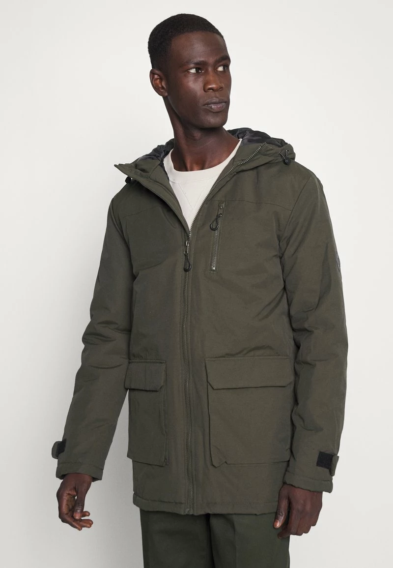 Pier One Hombre Parka - Olive 6 Pier One Hombre Parka - Olive - Imagen 4