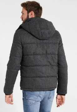 Pier One Hombre HOODED - Chaqueta De Invierno - Grey Melange -PIER ONE Ventas 7926d96d9894485cac762c99662e5306