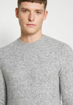 Pier One Hombre Jersey De Punto - Mottled Light Grey -PIER ONE Ventas 7bc43d3b2ddc4227b75a6bc214ec6e40