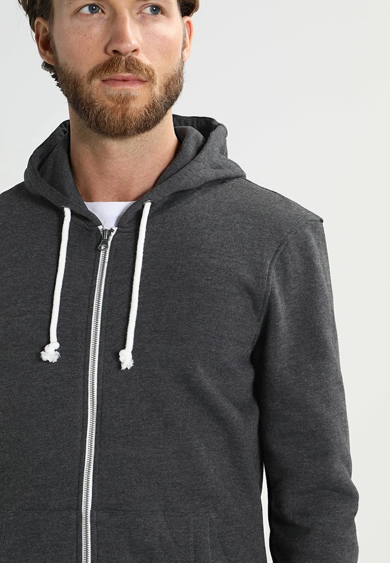 Pier One Hombre Sudadera Con Cremallera - Black Melange 6 Pier One Hombre Sudadera Con Cremallera - Black Melange - Imagen 4