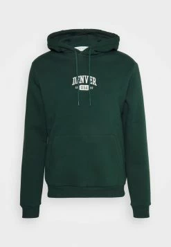 Pier One Hombre DENVER COLLEGE HOODIE - Sudadera - Green