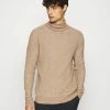 Pier One Hombre Jersey De Punto - Mottled Beige