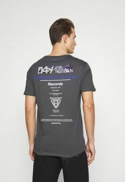 Pier One Hombre Camiseta Estampada - Dark Grey