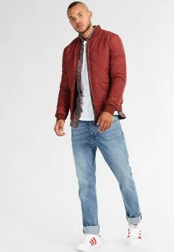 Pier One Hombre Camisa - Grey/coral -PIER ONE Ventas 7faeda2b77c145ec8893cb901317f6f2