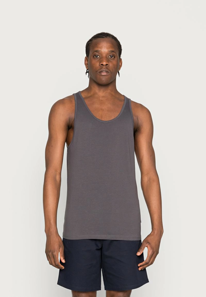 Pier One Hombre 3 PACK - Top - Dark Grey / Green / Bordeaux 7 Pier One Hombre 3 PACK - Top - Dark Grey / Green / Bordeaux - Imagen 5