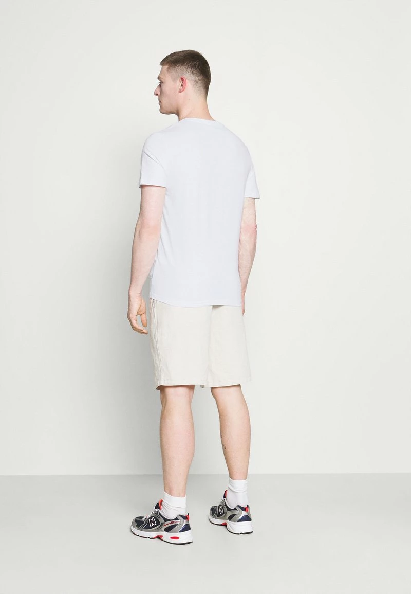 Pier One Hombre Camiseta Básica - White 5 Pier One Hombre Camiseta Básica - White - Imagen 3