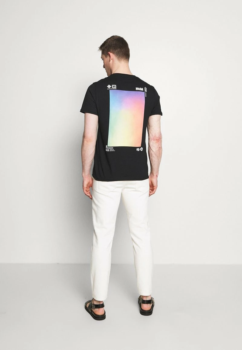 Pier One Hombre Camiseta Estampada - Black 3 Pier One Hombre Camiseta Estampada - Black