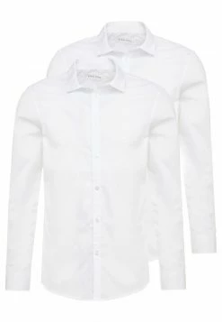 Pier One Hombre 2 PACK - Camisa Elegante - White -PIER ONE Ventas 80b0853fe93b4ce78b05673341572c11