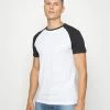 Pier One Hombre Camiseta Básica - Black