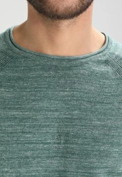 Pier One Hombre Jersey De Punto - Mottled Green -PIER ONE Ventas 81cbc155eccf4cbc8f0ce174921161cb