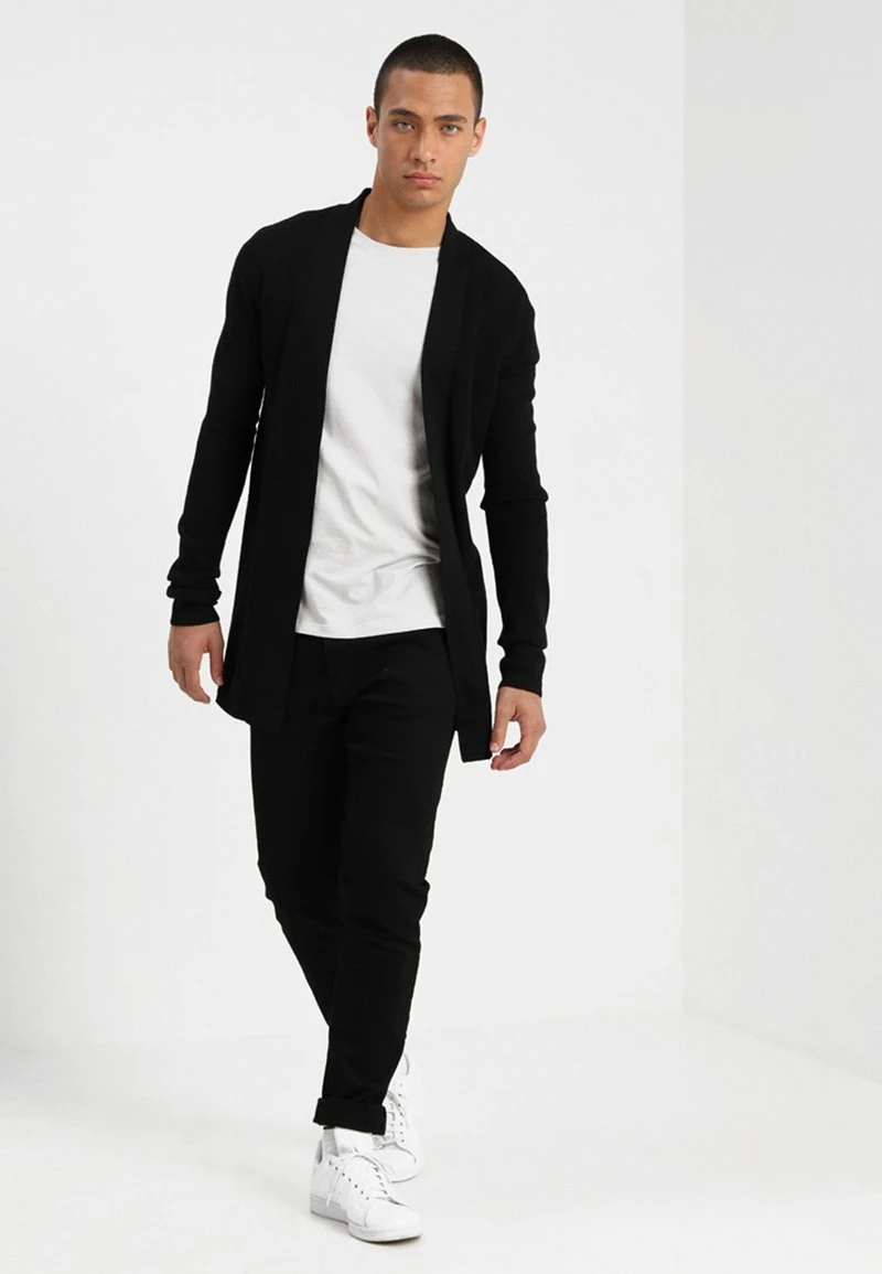 Pier One Hombre Chaqueta De Punto - Black 4 Pier One Hombre Chaqueta De Punto - Black - Imagen 2