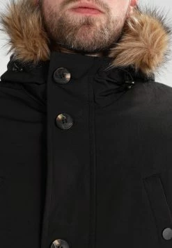Pier One Hombre Parka - Black -PIER ONE Ventas 83a6f641a86e43faa8ef00a6c10df83a