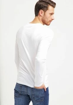 Pier One Hombre Camiseta De Manga Larga - White -PIER ONE Ventas 8422db7a9de04233a82db8fed4f2d92f