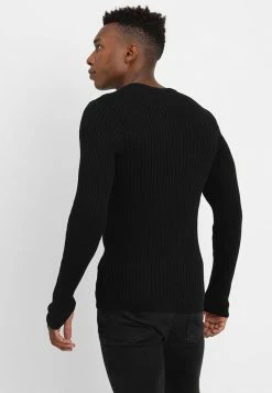 Pier One Jersey De Punto - Black, Hombre -PIER ONE Ventas 85f01a0834104511aab6df550e9810b7