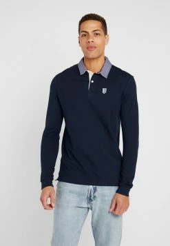 Pier One COLLAR RUGBY - Polo - Dark Blue, Hombre