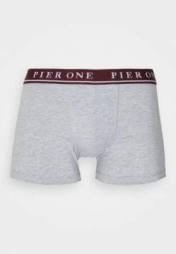 Pier One Hombre 5 PACK - Culotte - Bordeaux/mottled Grey -PIER ONE Ventas 8798162d0ce745f0998190a914ff7dd6