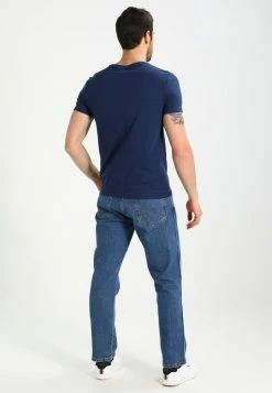 Pier One Hombre Camiseta Estampada - Dark Blue/white -PIER ONE Ventas 88ca6f6b823c4f838c3deec1630895f1
