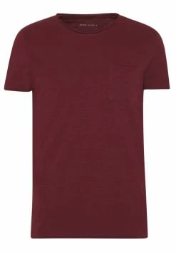 Pier One Hombre Camiseta Básica - Bordeaux -PIER ONE Ventas 8a07fd2438014a8ea868fff7f3f1dc47