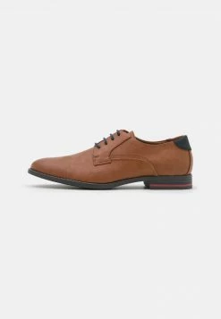 Pier One Hombre Zapatos Con Cordones - Cognac