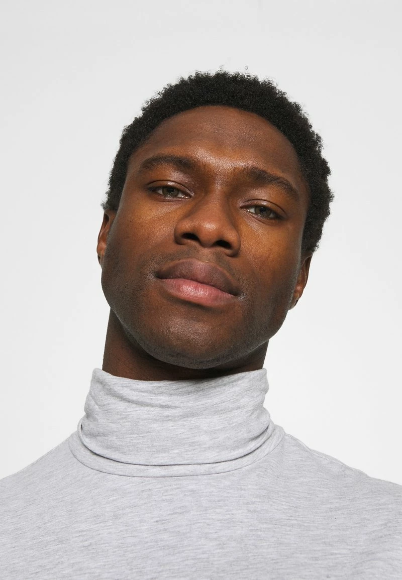 Pier One Hombre Camiseta De Manga Larga - Mottled Grey 6 Pier One Hombre Camiseta De Manga Larga - Mottled Grey - Imagen 4