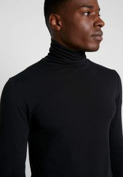 Pier One Camiseta De Manga Larga - Black, Hombre -PIER ONE Ventas 8cf9daefac384390b506ba14b3dd4899