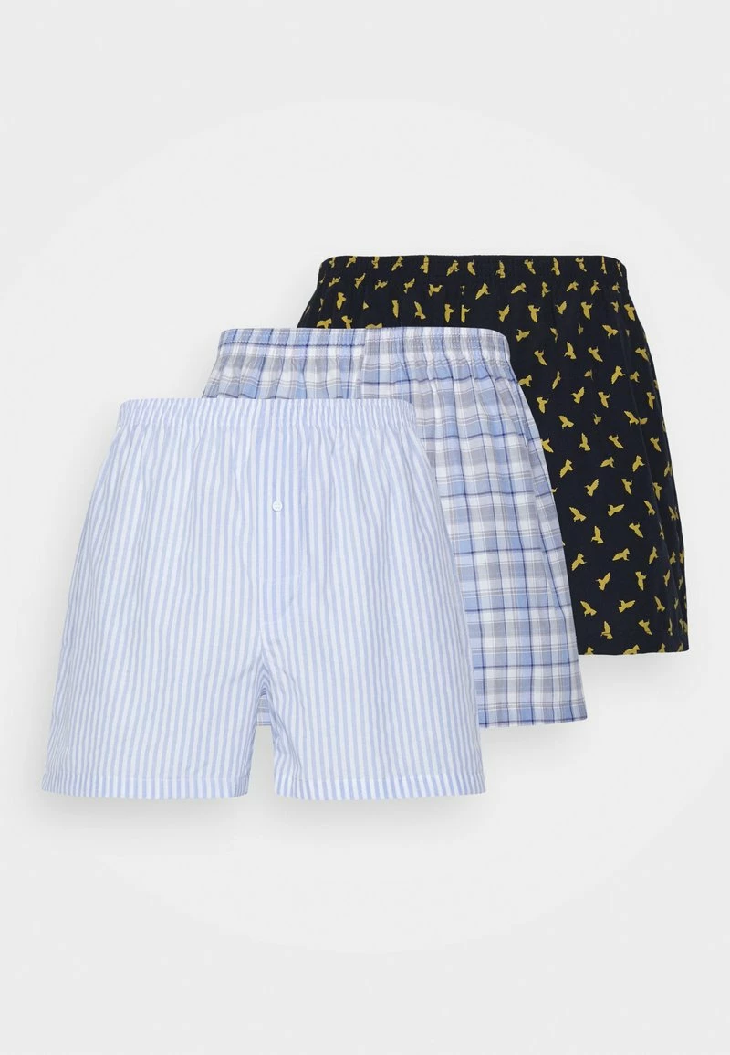 Pier One Hombre 3 PACK - Boxer - Dark Blue 9 Pier One Hombre 3 PACK - Boxer - Dark Blue - Imagen 7