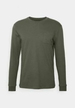 Pier One Hombre Camiseta De Manga Larga - Dark Green -PIER ONE Ventas 8edecbfb5a7649c182469cc994f457a4