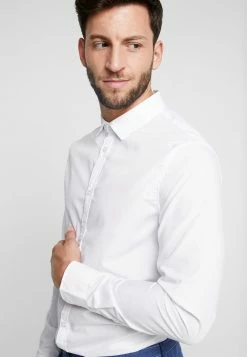 Pier One Hombre 2 PACK - Camisa Elegante - White -PIER ONE Ventas 904cef72816b425da821170568e562cd