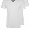 Pier One Hombre 2 PACK - Camiseta Básica - White 2 Pier One Hombre 2 PACK - Camiseta Básica - White -PIER ONE Ventas 90cafece5651477aa6c7695a68f429a4