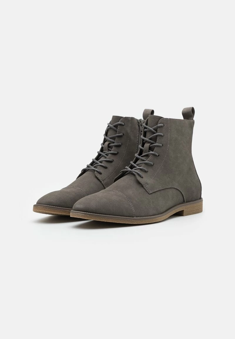 Pier One Hombre Botines Con Cordones - Grey 4 Pier One Hombre Botines Con Cordones - Grey - Imagen 2