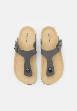 Pier One Unisexo UNISEX - Sandalias De Dedo - Grey -PIER ONE Ventas 915737e911e54b2c9b71fc16584aa271