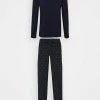 Pier One Hombre Pijama - Dark Blue/white -PIER ONE Ventas 915a4e2e34aa49438a1d16a8dd37a641