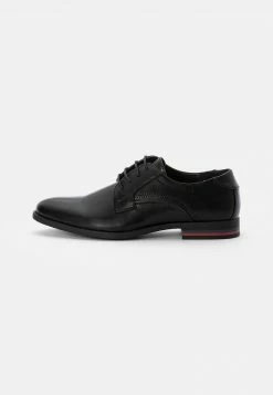 Pier One Zapatos Con Cordones - Black, Hombre