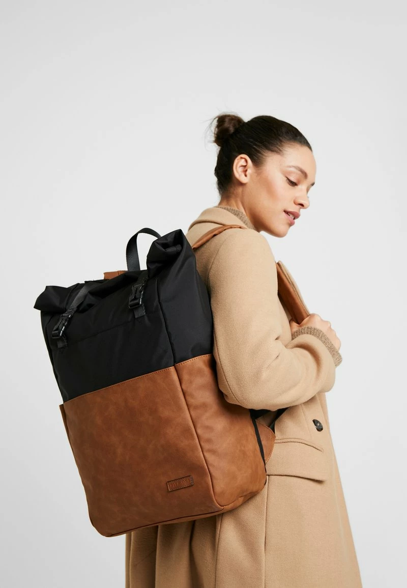 Pier One Unisexo UNISEX - Mochila - Brown/black 8 Pier One Unisexo UNISEX - Mochila - Brown/black - Imagen 6