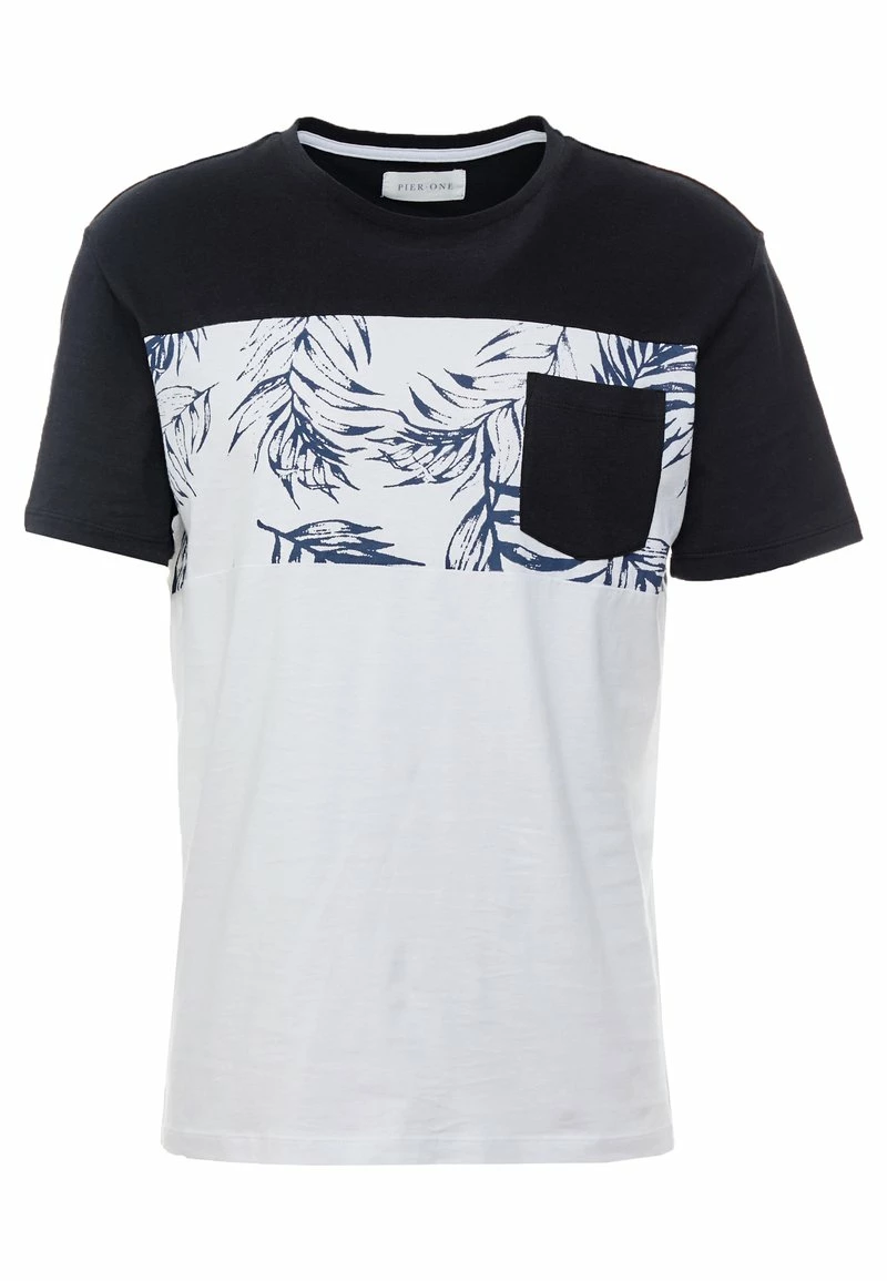 Pier One Hombre Camiseta Estampada - White/black 7 Pier One Hombre Camiseta Estampada - White/black - Imagen 5