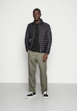 Pier One Hombre 5 PACK - Camiseta Básica - Black