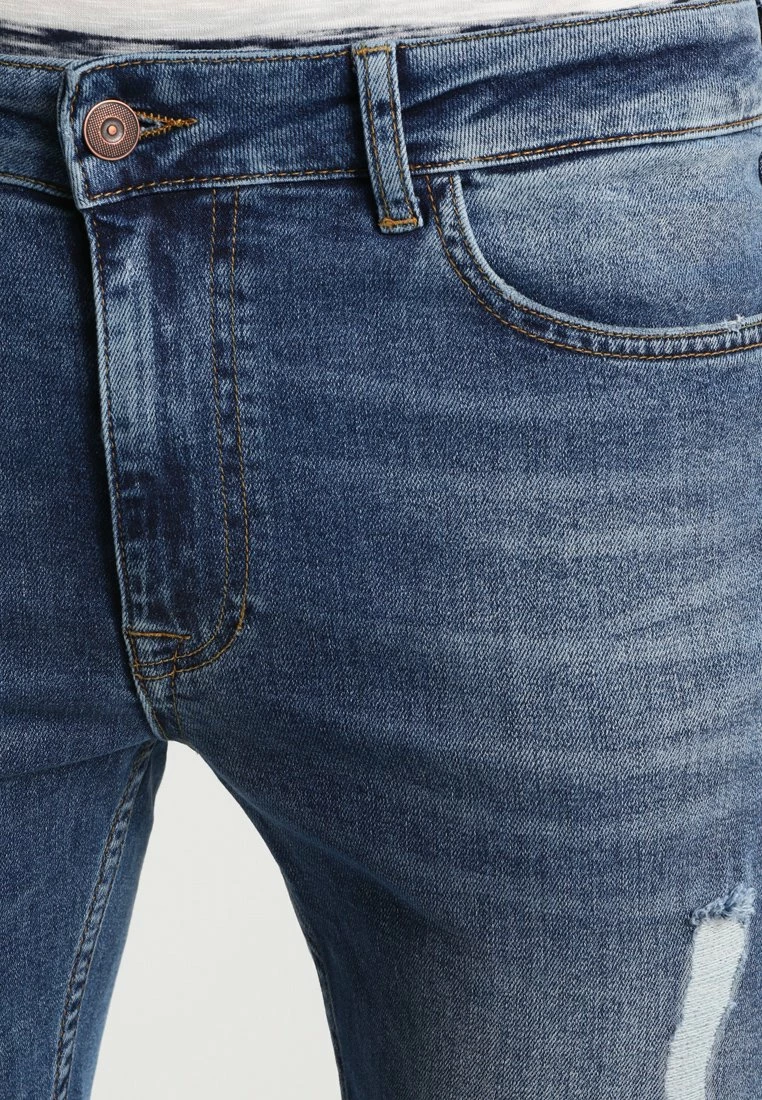 Pier One Hombre Vaqueros Pitillo - Dark Blue Denim 6 Pier One Hombre Vaqueros Pitillo - Dark Blue Denim - Imagen 4