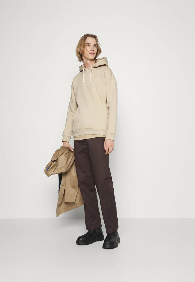 Pier One Hombre 2 PACK - Jersey Con Capucha - Black/ Beige 3 Pier One Hombre 2 PACK - Jersey Con Capucha - Black/ Beige