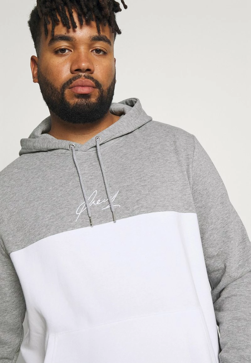 Pier One Hombre Jersey Con Capucha - Light Grey/white 6 Pier One Hombre Jersey Con Capucha - Light Grey/white - Imagen 4