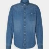 Pier One Hombre DENIM SHIRT - Camisa - Blue Denim -PIER ONE Ventas 9883b39769f7448098322e95e8be1dec