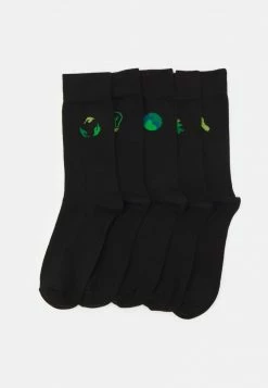 Pier One Hombre 5 PACK - Calcetines - Black