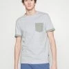 Pier One Hombre Camiseta Básica - Mottled Light Grey -PIER ONE Ventas 9c08eb6076d9498093dec4334c4afd12