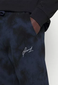 Pier One Hombre TIE DYE JOGGER - Pantalones Deportivos - Dark Blue- Black -PIER ONE Ventas 9ce9f8b9754645d387884d756b5340fb