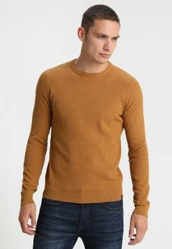 Pier One Hombre Jersey De Punto - Mottled Dark Yellow