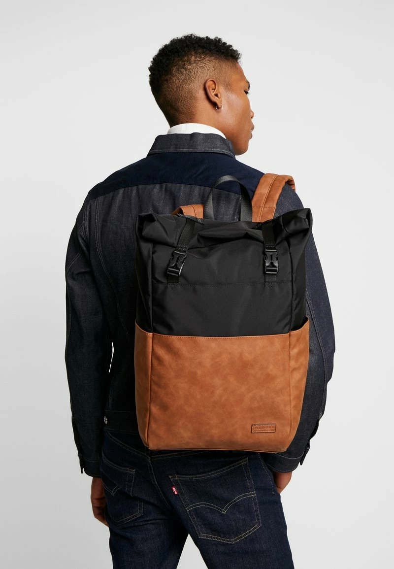 Pier One Unisexo UNISEX - Mochila - Brown/black 4 Pier One Unisexo UNISEX - Mochila - Brown/black - Imagen 2