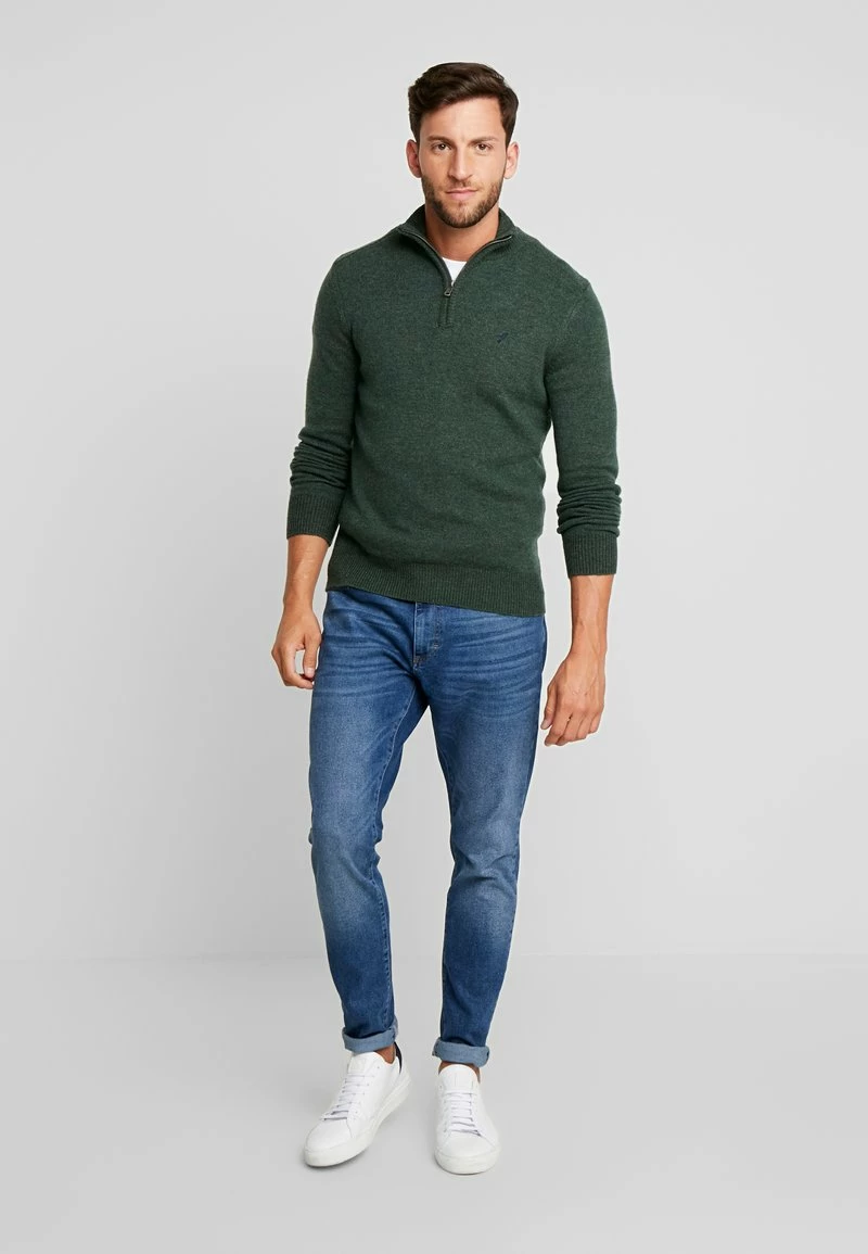 Pier One Hombre Jersey De Punto - Mottled Dark Green 4 Pier One Hombre Jersey De Punto - Mottled Dark Green - Imagen 2