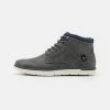 Pier One Hombre Zapatillas Altas - Dark Grey -PIER ONE Ventas 9ea81ad5e7f04dfda15ffecbc54bded3