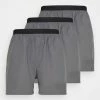 Pier One Hombre 3 PACK - Boxer - Dark Grey/black